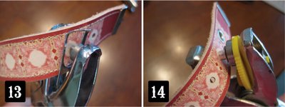 metal ends attaching