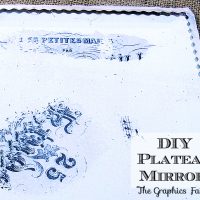 DIY Plateau Mirror