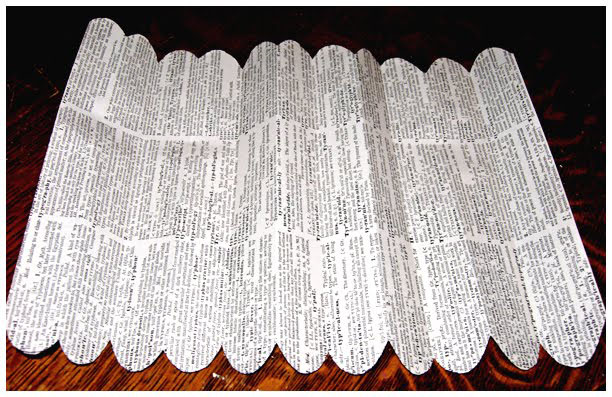 Folded Dictionary Page