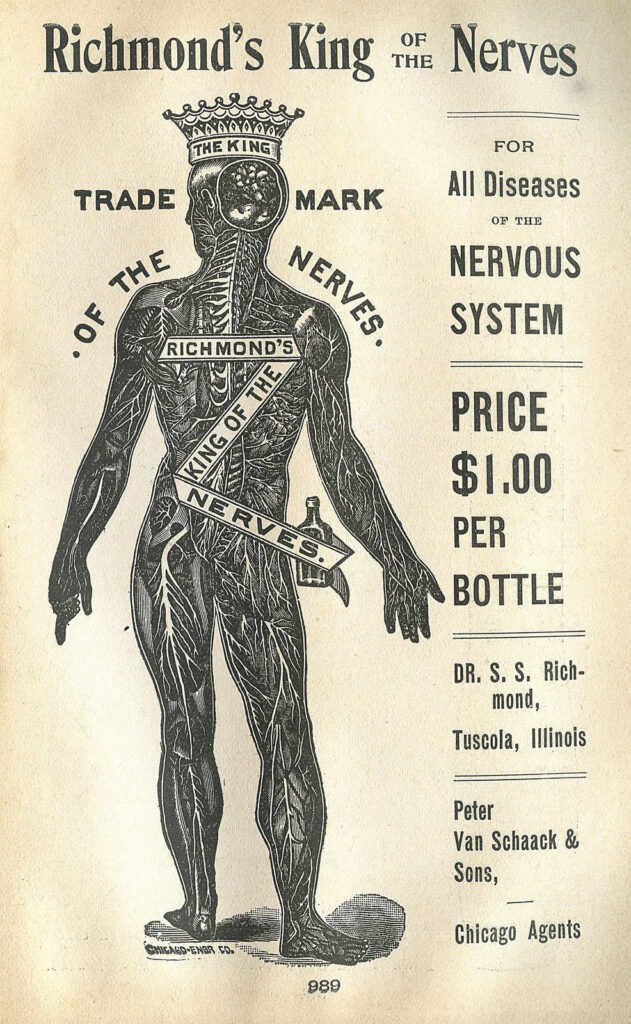 Nerve King Ad ephemera image