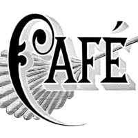 Cafe Clipart with Fan