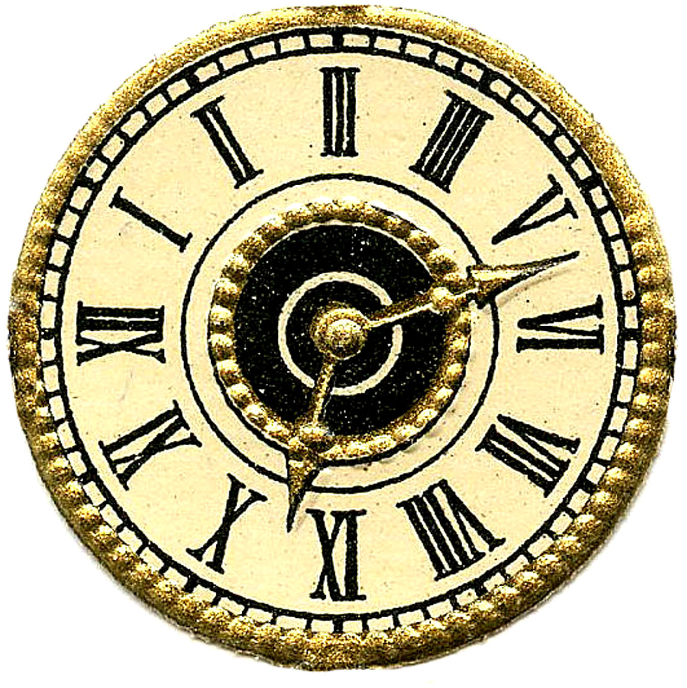 Antique Clock Face Showing The Time (sixteen To Six),, 40% OFF