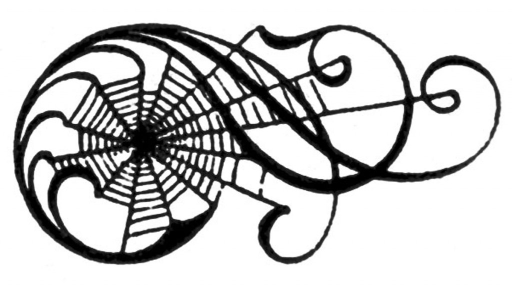 Spider Web Scrolls Image