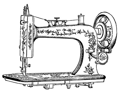 341sewing+machine+antique++Image+GraphicsFairy5 - The Graphics Fairy