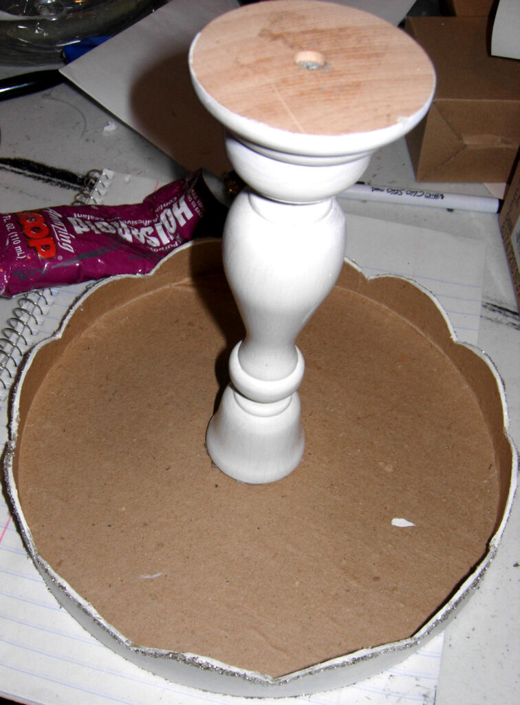 Pedestal Stand drying upside down