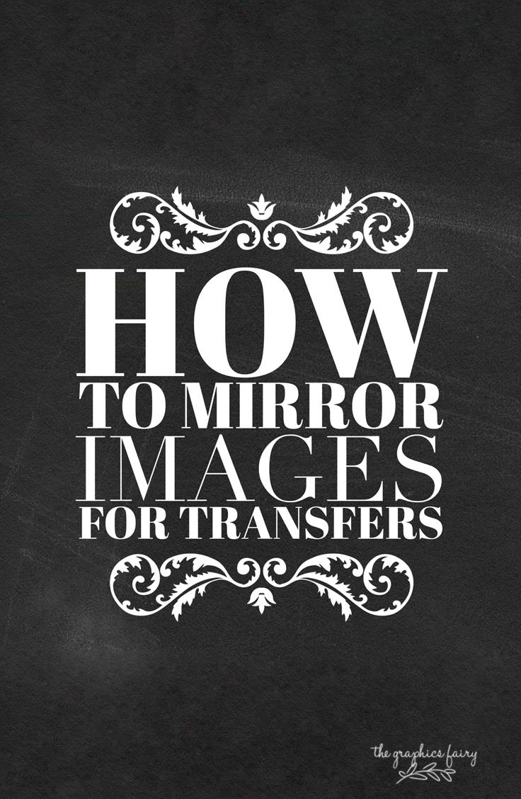 free mirror image printing software