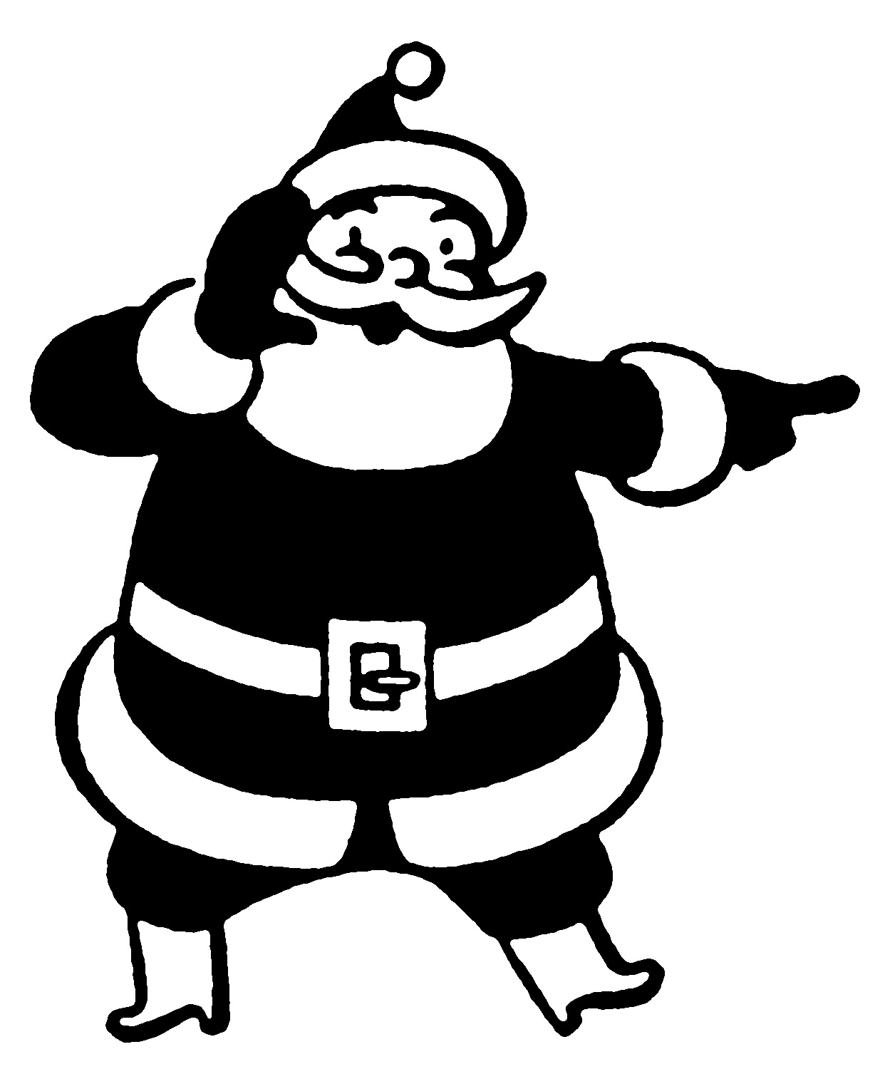 secret santa clip art