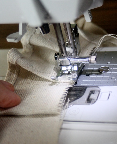 sewing ruffle with sewing machine
