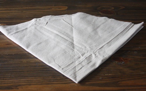 Fabric folded