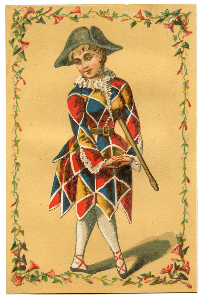 Harlequin Girl Image