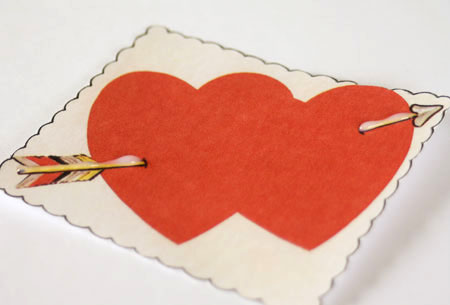 Hearts Place Card