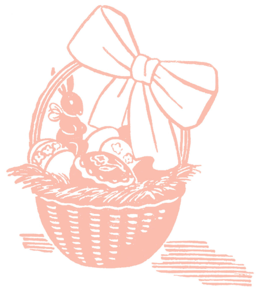 Pink Easter Basket Image