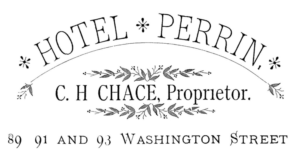 Hotel Perrin Transfer Printable
