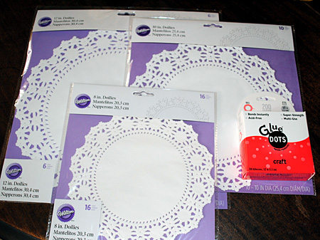 How to Make a Paper Doily Table Runner! - The Graphics Fairy