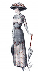 victorian fashion lady