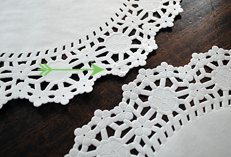 How to Make a Paper Doily Table Runner! - The Graphics Fairy