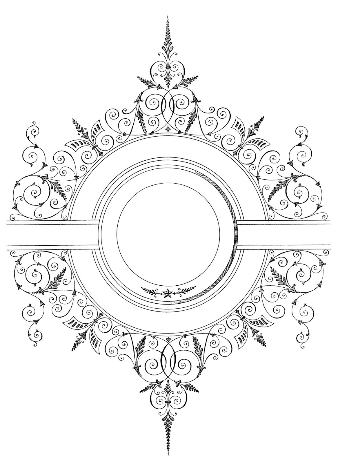  Free  Vector  Download Fancy Antique Frame The Graphics 