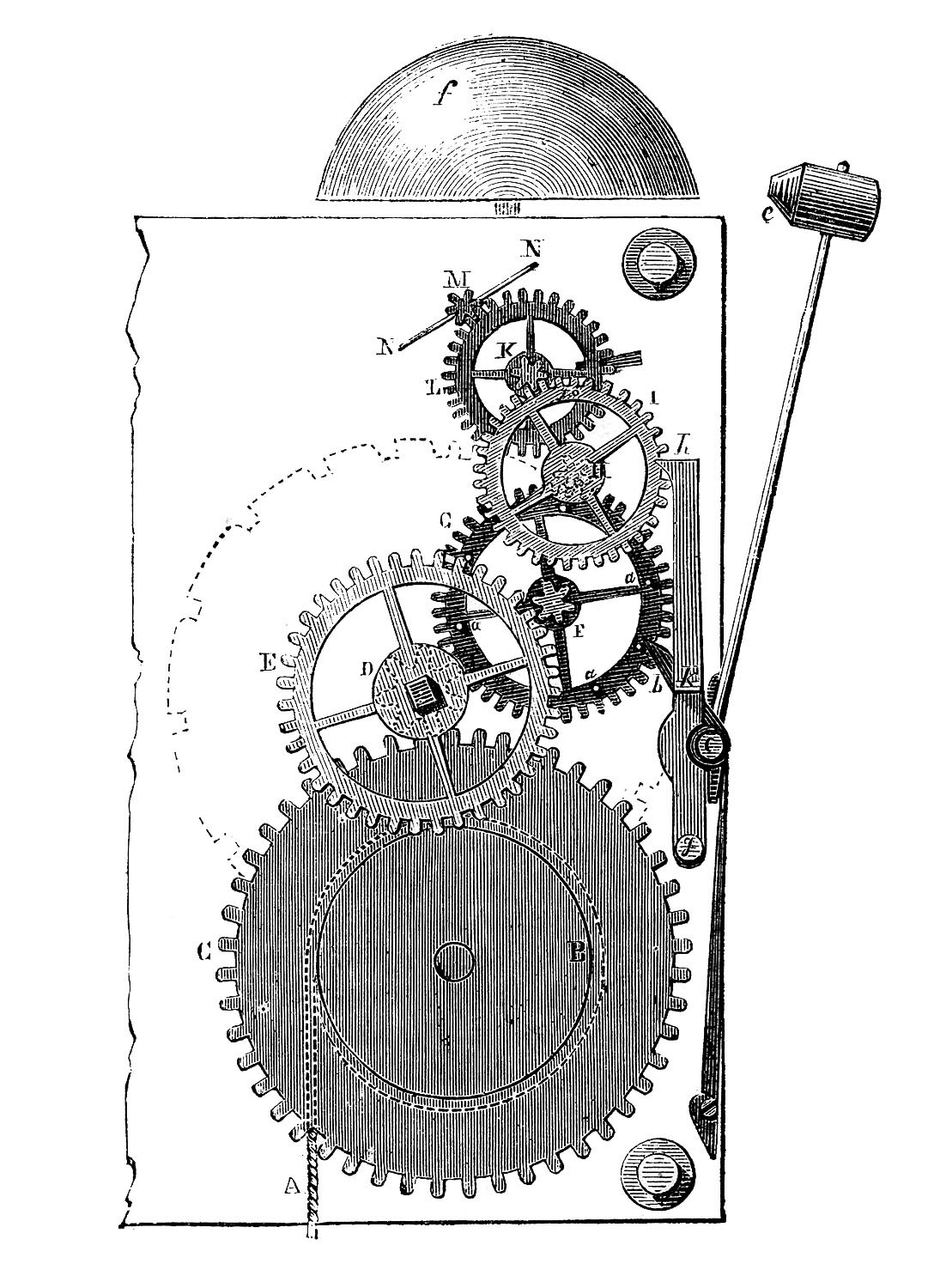 steampunk drawing gears