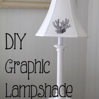 graphic lampshade diy