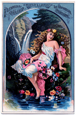 florida water vintageimage Graphics Fairy