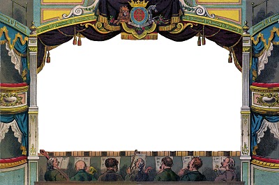 make a paper theater the graphics fairy