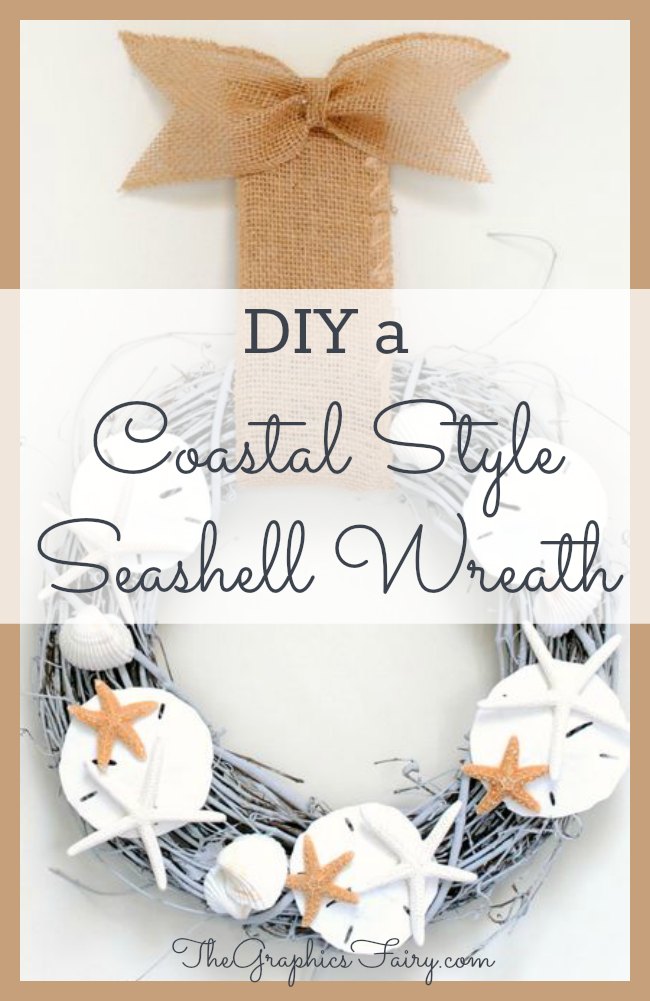 How to Make a Seashell Wreath - FeltMagnet