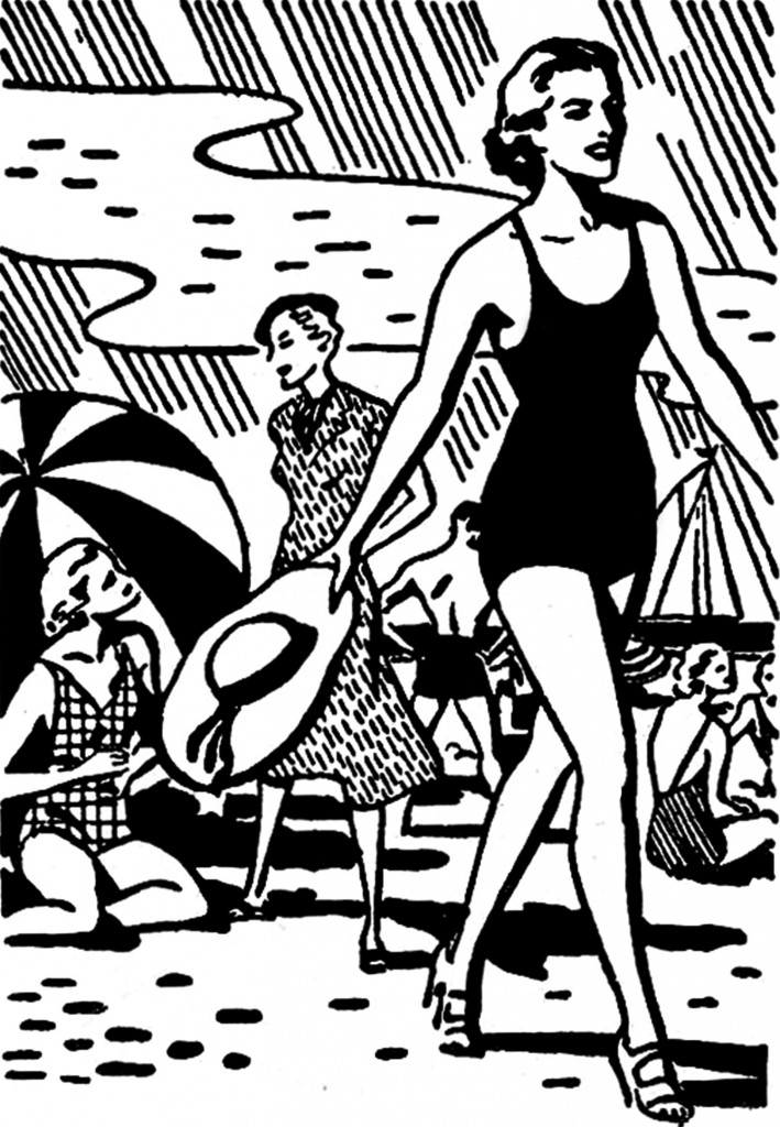 Retro Summer Images Beach