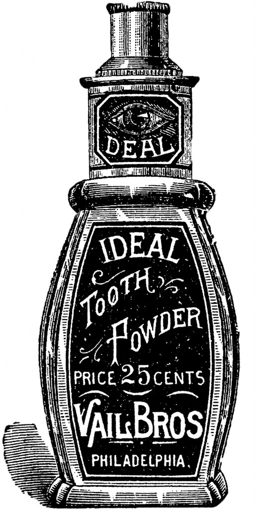 Free Vintage Images - Old Bottles - Toiletries - The Graphics Fairy