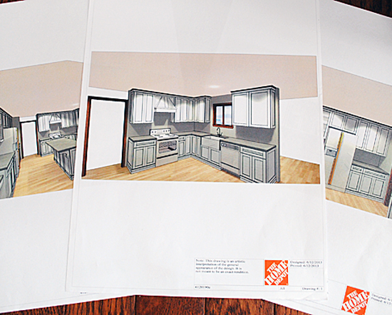 Our Kitchen Renovation with Home Depot! - The Graphics Fairy