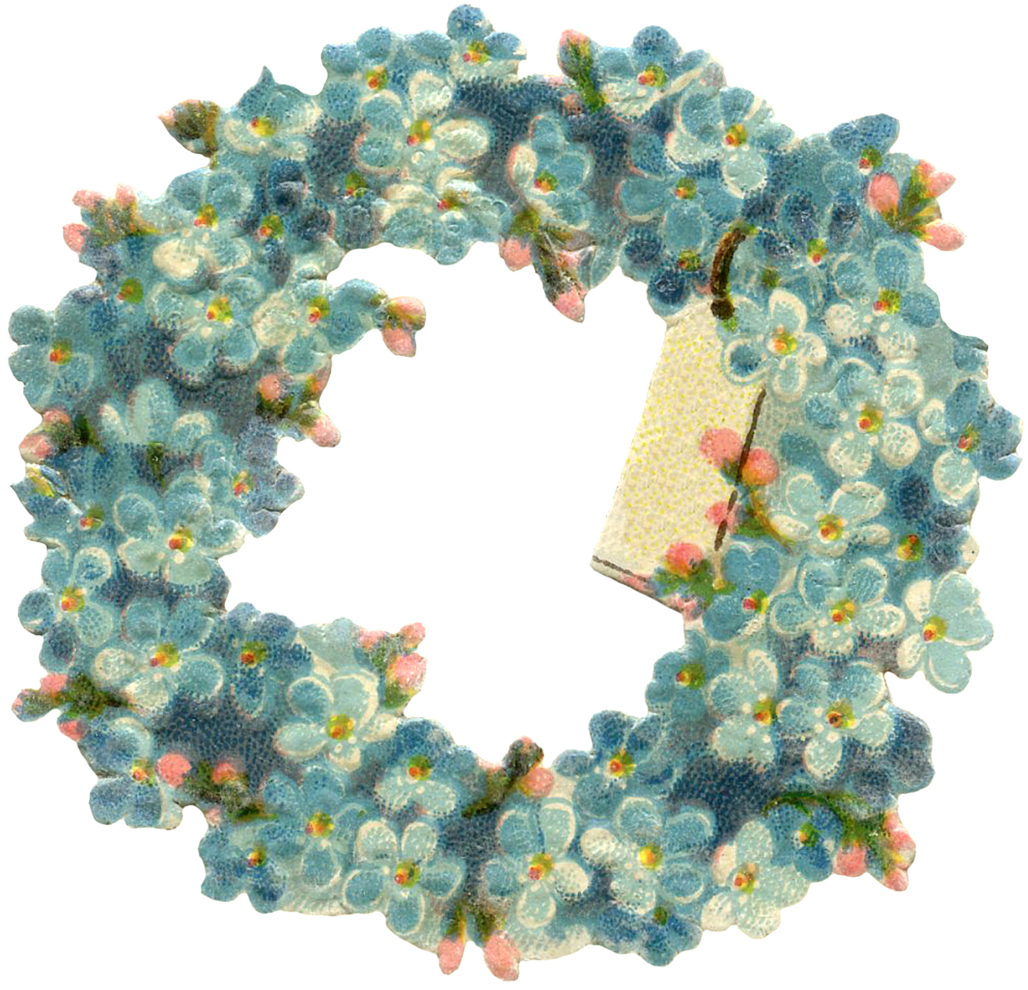 Vintage Flower Wreath 8