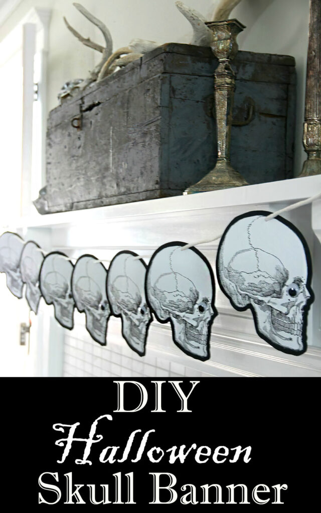 DIY Skull Banner
