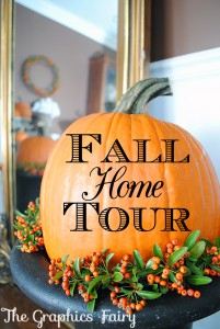 Finding Fall Home Tour with BHG - Our Fall Decor - The Graphics Fairy