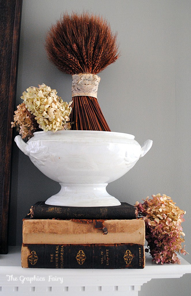 Fall Mantel Wheat Bundle