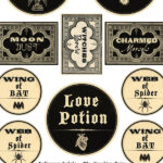 Halloween Potion Labels