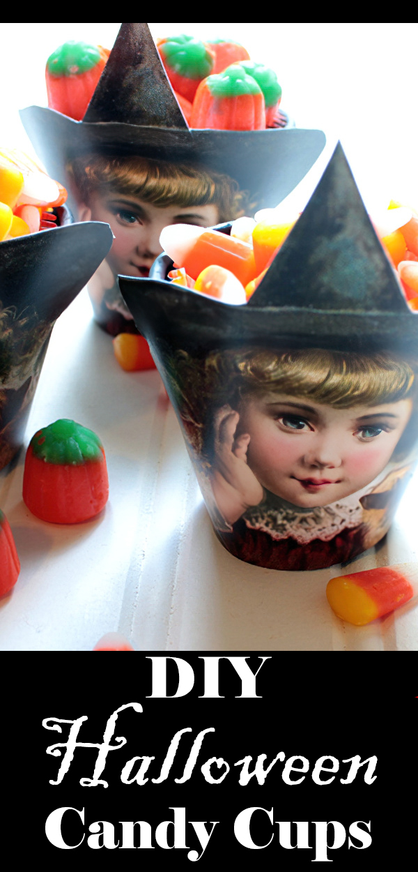 DIY Party Candy Cups for Halloween