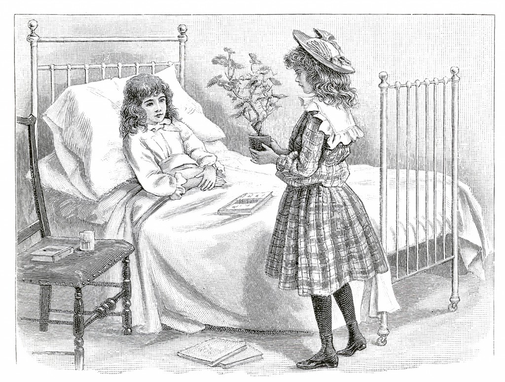 Vintage Get Well Image