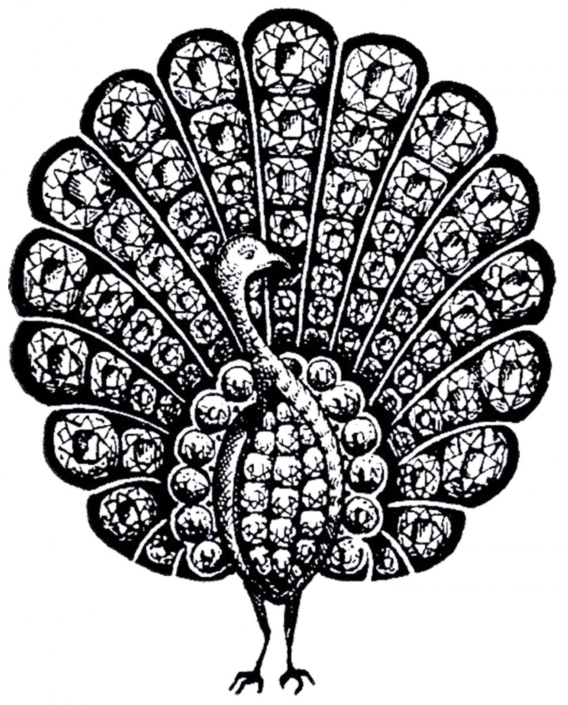 Vintage Peacock Jewelry Image