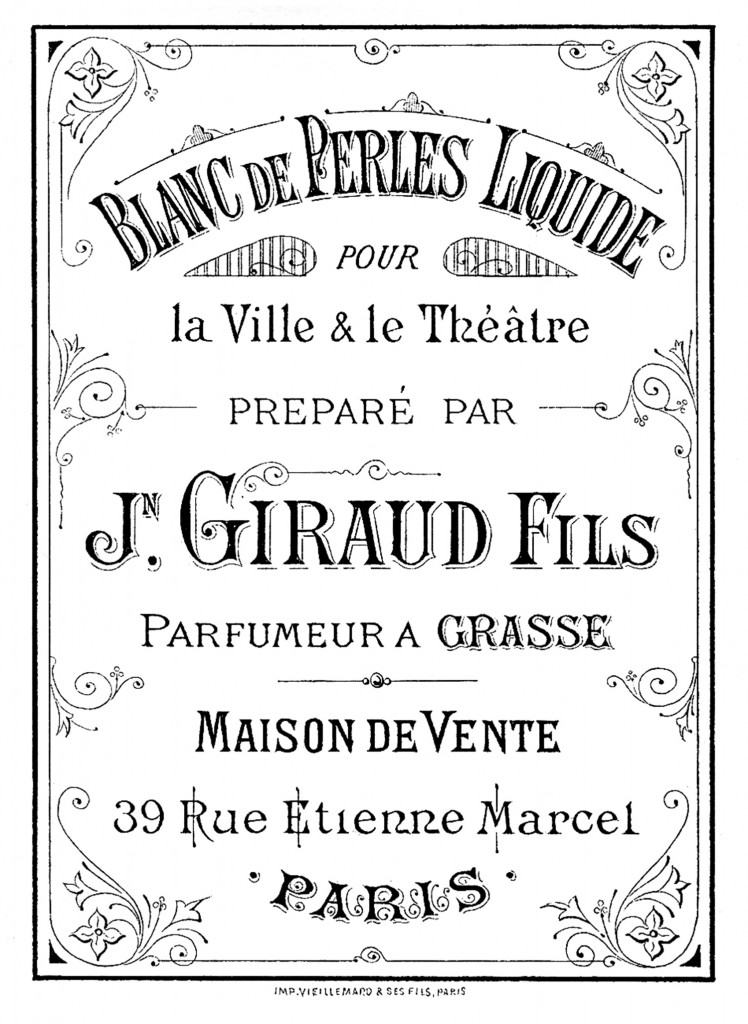 Vintage Paris Label Image