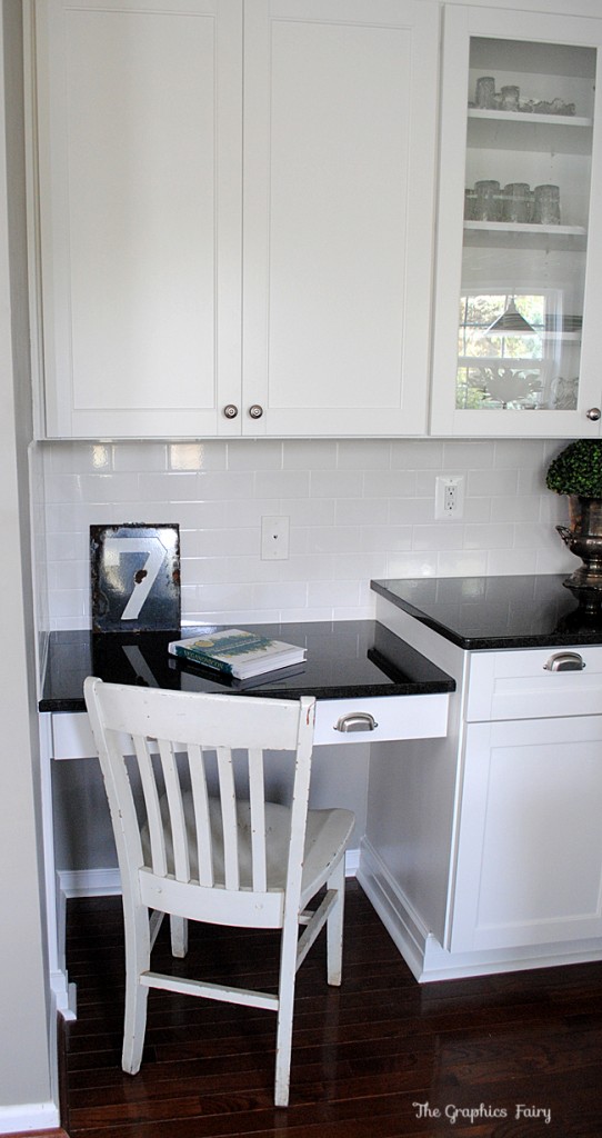 Kitchen Reno desk