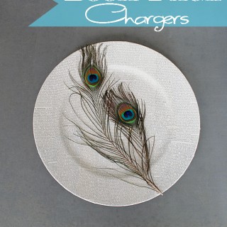 Book Page Crafts Chargers
