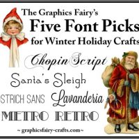 Best Free Fonts for Winter Holiday Crafts