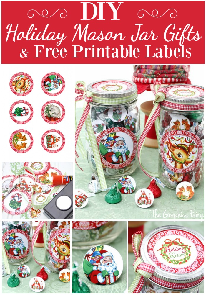 printable candy jar labels for the holidays the graphics fairy