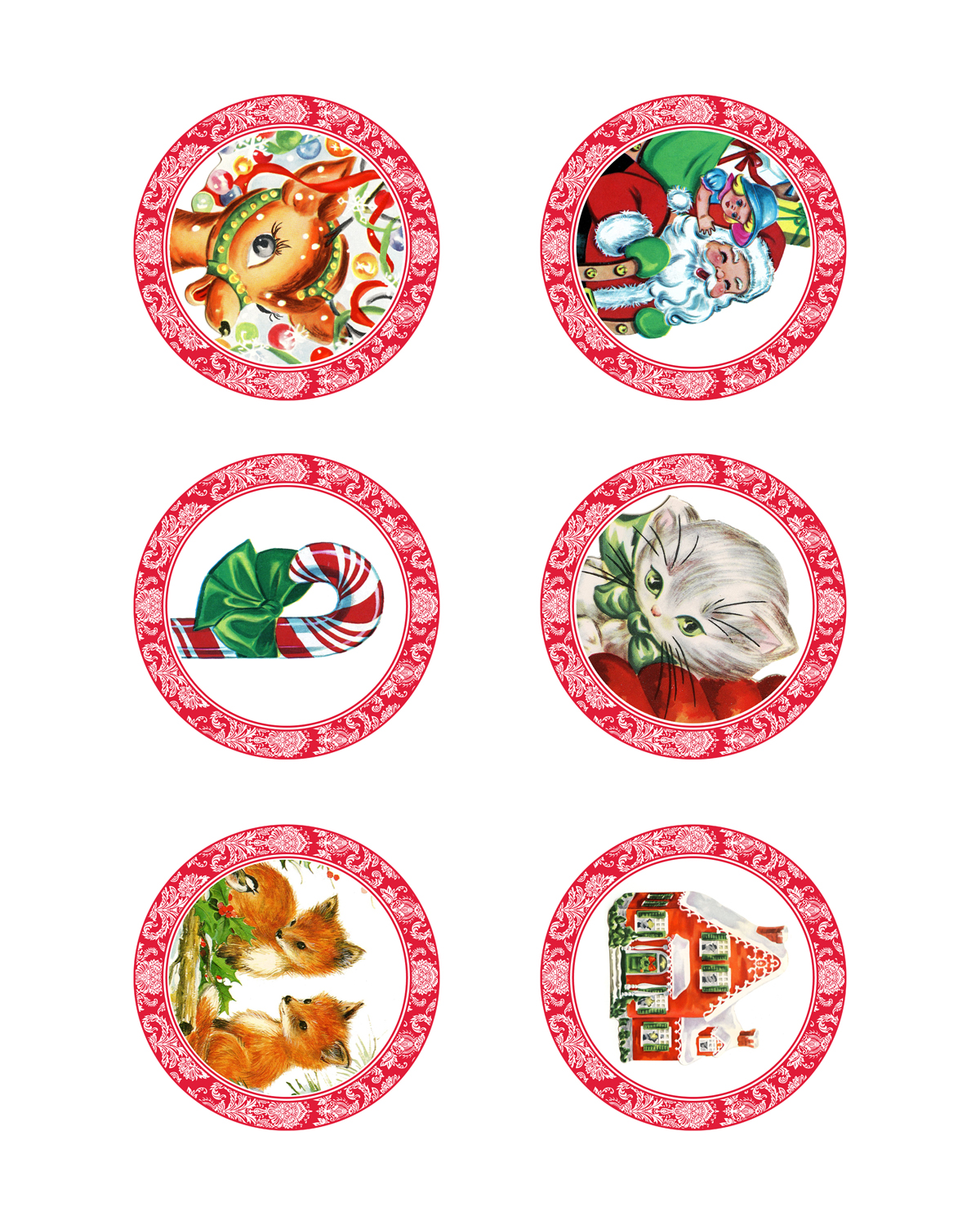 Printable Candy Jar Labels for the Holidays - The Graphics ...