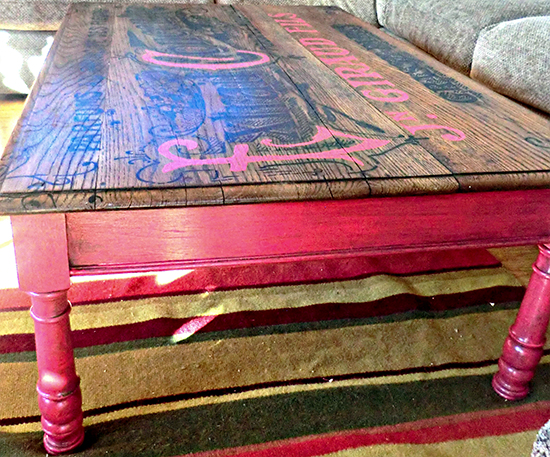 diy repurposed kitchen table