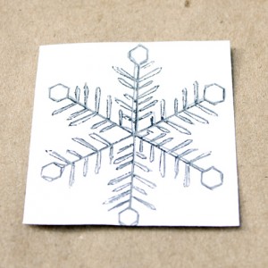 Snowflake sketch