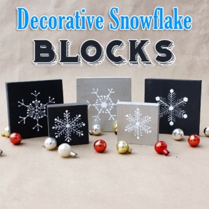 Handmade Snowflake Decorations