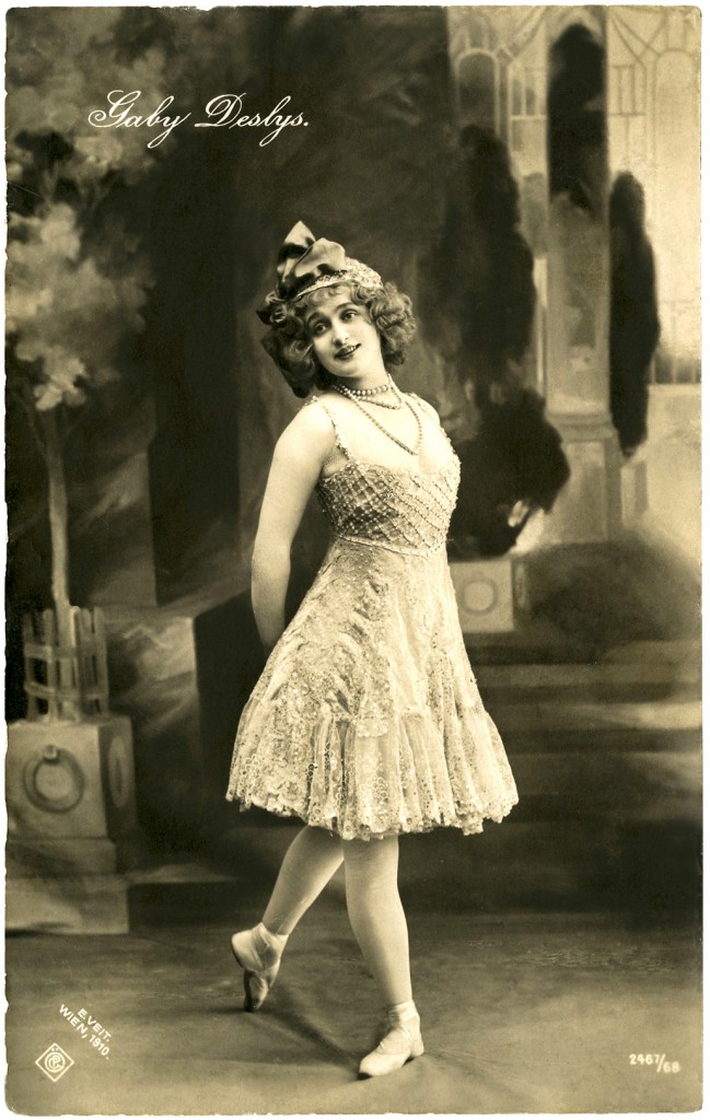 Vintage Ballerina Photo