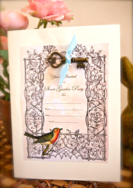 Secret Garden Tea Party Invitations - Reader Featured ...