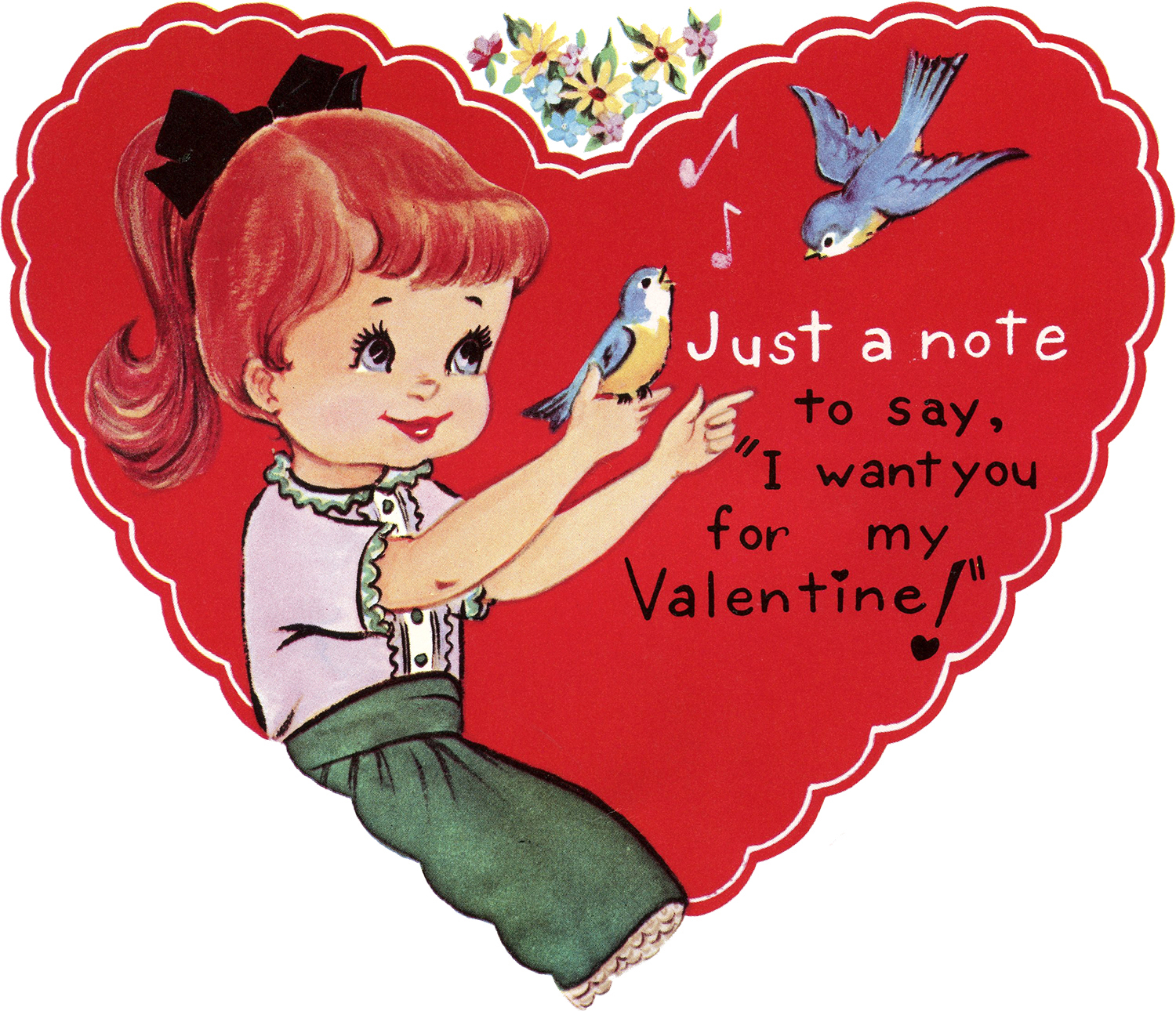 14 Retro Valentine Cards! The Graphics Fairy