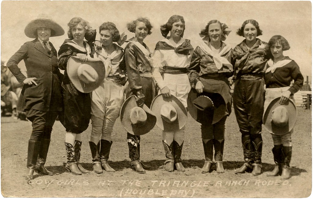 Vintage Cowgirls Photograph